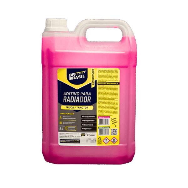 ADITIVO DE RADIADOR LINHA TRUCK CONCENTRADO ROSA 5L