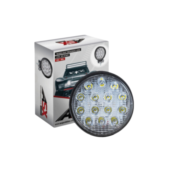Worklight Redondo Mini 14 LED – 42W – 9 CM – Bivolt - ASX