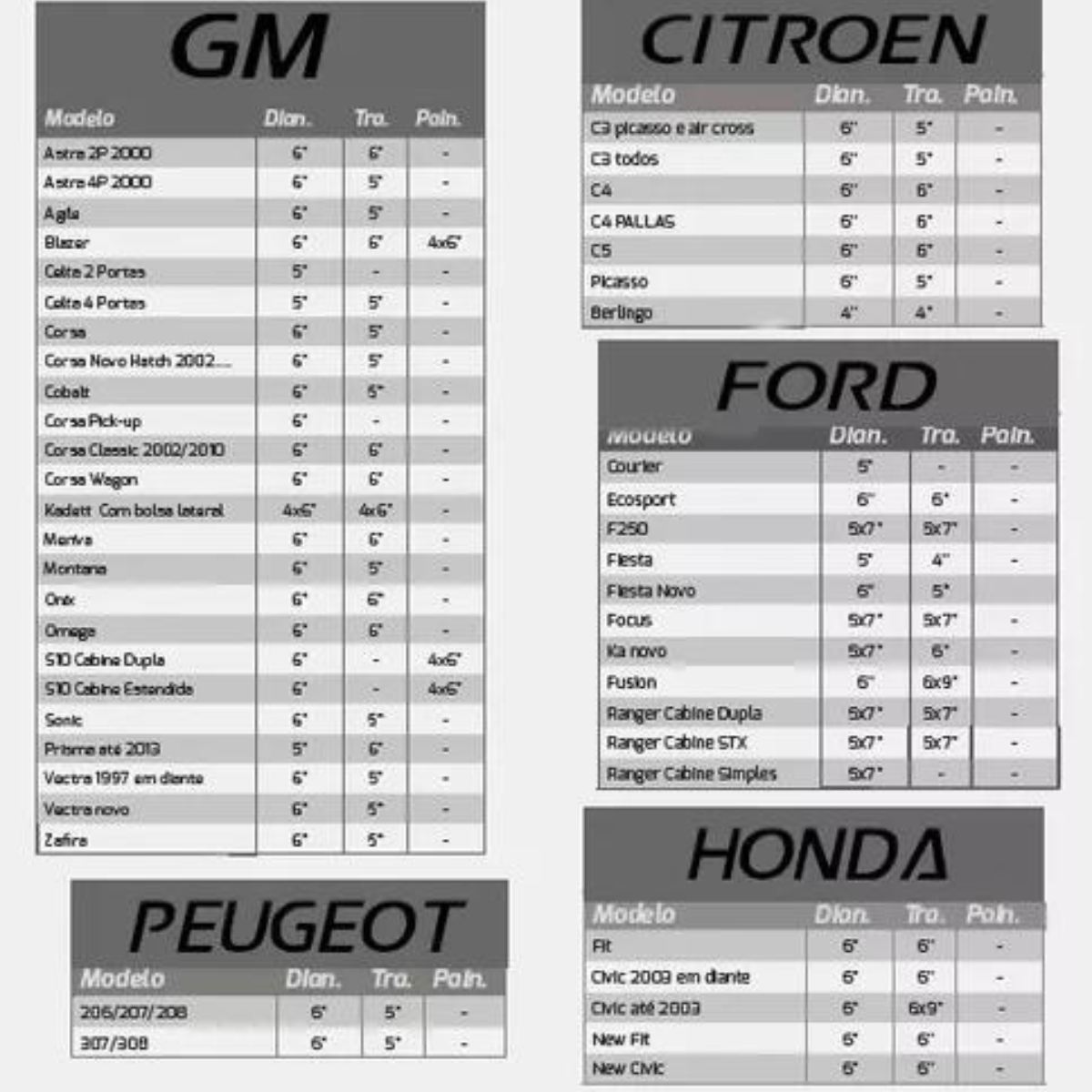 Alto Falante Triaxial 6" Triak6 - Hurricane - Imagem 6