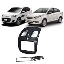 Moldura 2 Din Siena/Palio Sporting Black Piano - Fiamon