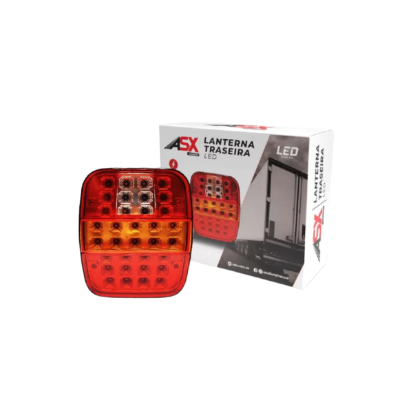 LANTERNA TRASEIRA LED MARMITÃO - BIVOLT - ASX