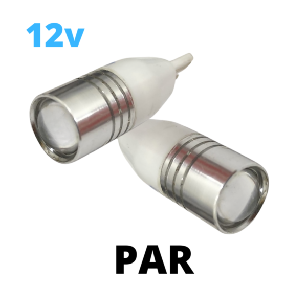 Lampada led T15 CREE branco 12V (2 Unidades)