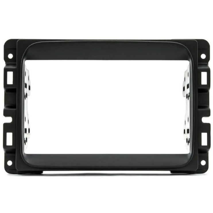 Moldura 2 Din Fiat Toro / Mobi / Uno Completos / Black Piano - Imagem 5