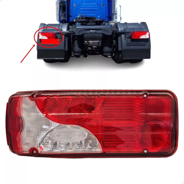 LANTERNA TRASEIRA LED BOTINHA - ESQUERDA - BIVOLT - ASX